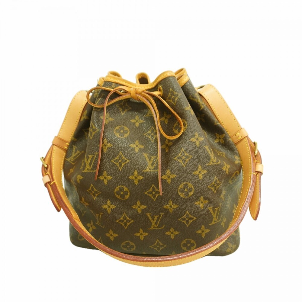Louis Vuitton Shoulder Bag Monogram Noe Brown